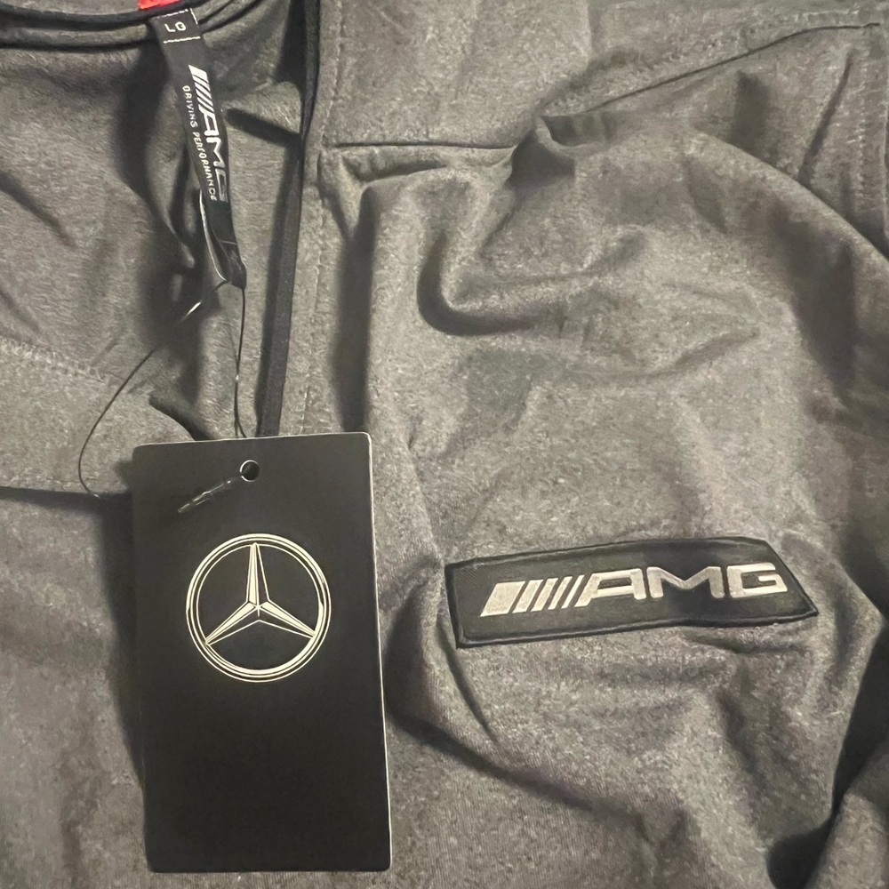 AMG Gray Men's Hoodie